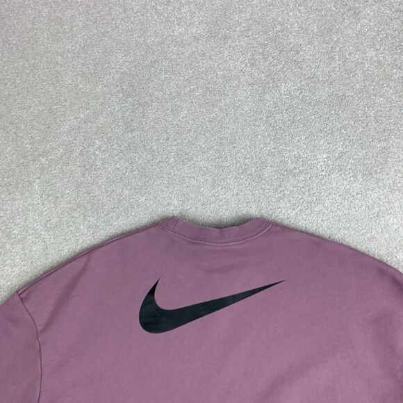 Nike Women's Loose Drawstring Long Sleeves Pink CJ3766-515 Size L - Picture 6 of 11